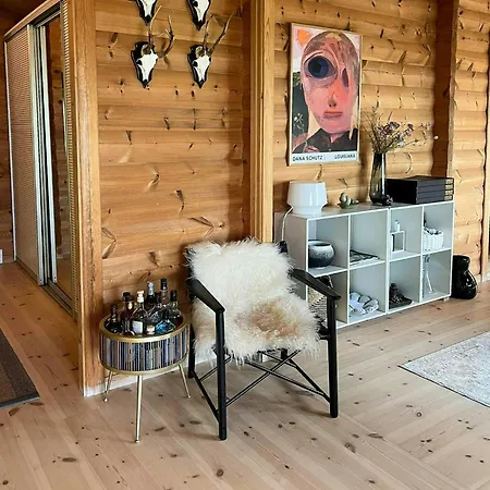 Log With Views Of Isefjorden