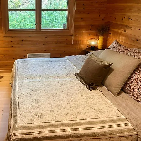 Tatil Evi Log With Views Of Isefjorden Skibby