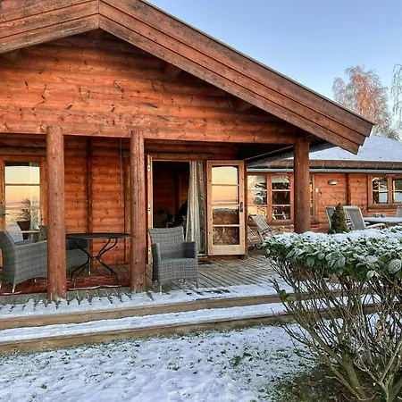Log With Views Of Isefjorden