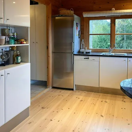 Tatil Evi Log With Views Of Isefjorden Skibby